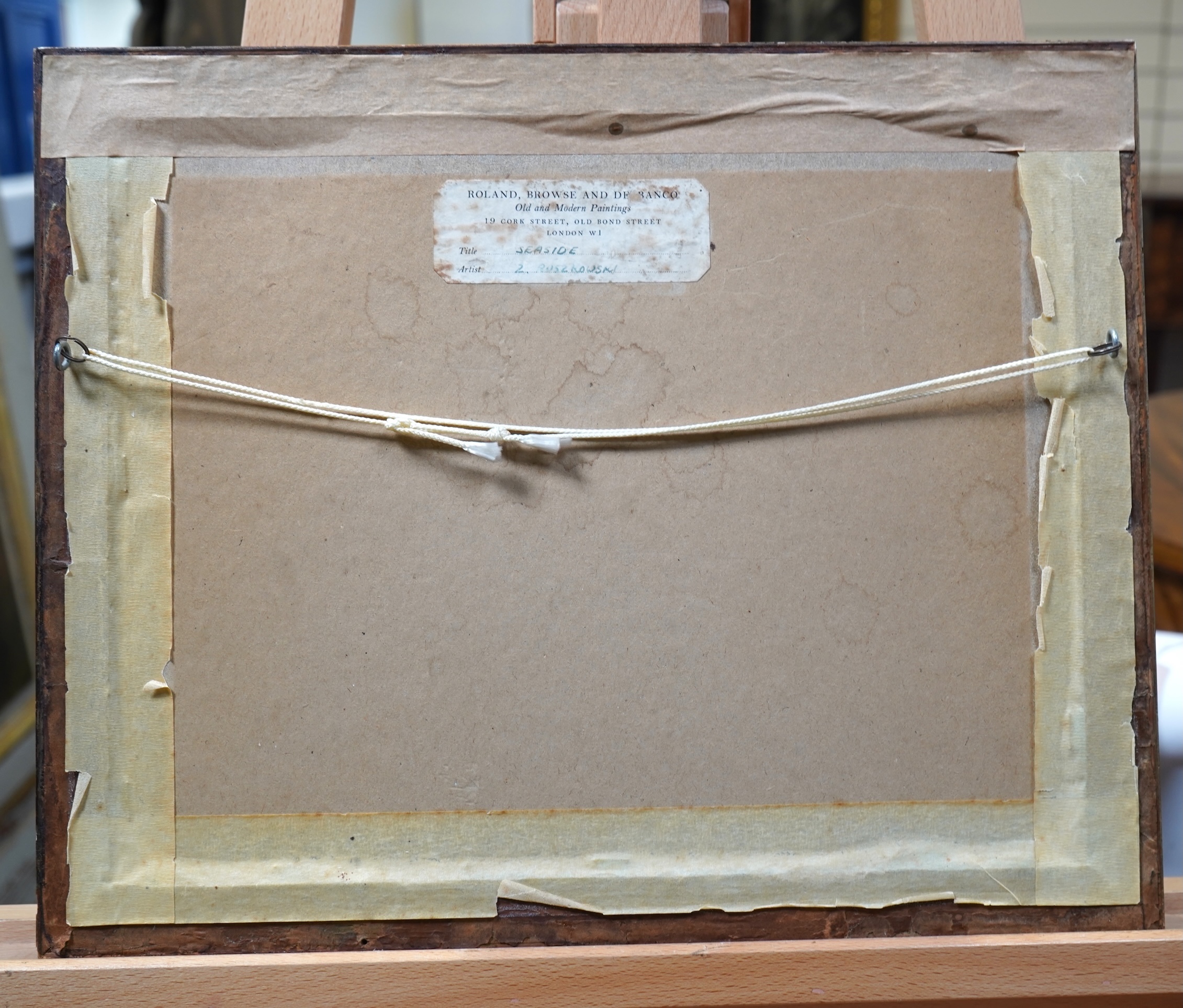 Zdzislaw Ruszkowski, Polish 1907-1991, 'Seaside'